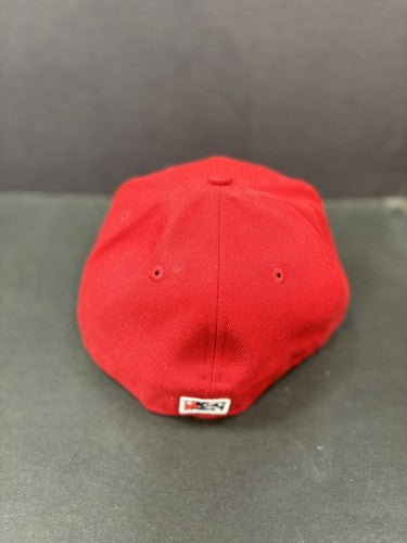 Nashville Sounds Milwaukee Brewers Minor League 7 1/8 New Era Red Hat