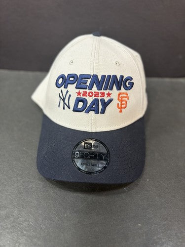 Opening Day 2023 NY Yankees SF Giants New Era One Size Adjustable NWT