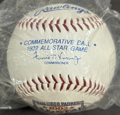 1992 San Diego Padres All Star Game Commemorative Ball Sealed