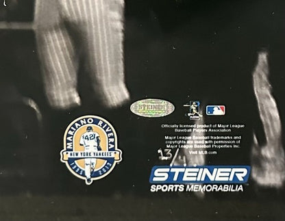 Mariano Rivera Signed 20x24 Framed Photo /42 Final Game Auto Yankees Steiner HOF