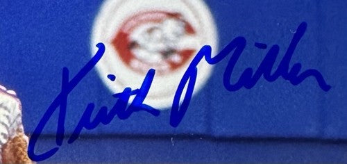 Dwight Gooden Magadan Miller Signed 8x10 Type 1 Original Photo Mets Auto CBM COA