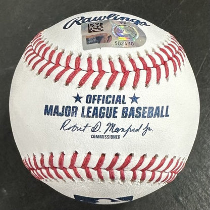Matt Cain & Buster Posey Signed Perfect Game Battery Baseball Pg Auto MLB Coa
