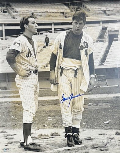 Tom Seaver Signed 1969 WS 16x20 Framed Photo Original Kalinsky Mets HOF Auto PSA