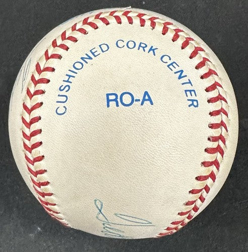 Ted Williams Signed 2x Official AL Baseball Boston Red Sox #9 Auto PSA LOA HOF