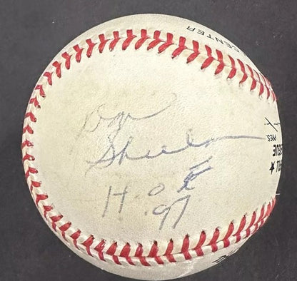 Don Shula Signed Official NL Baseball Miami Dolphins Coach HOF 97 Auto PSA COA