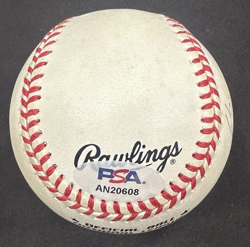 Don Shula Signed Official NL Baseball Miami Dolphins Coach HOF 97 Auto PSA COA