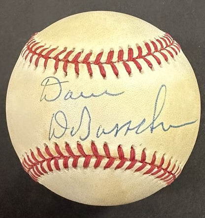 Dave DeBusschere Signed Official NL Baseball White Sox Knicks Auto PSA COA HOF