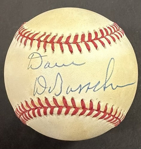 Dave DeBusschere Signed Official NL Baseball White Sox Knicks Auto PSA COA HOF
