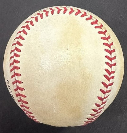 Dave DeBusschere Signed Official NL Baseball White Sox Knicks Auto PSA COA HOF