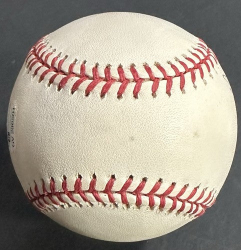 Jorge Posada Signed Official 2001 WS Baseball NY Yankees Auto 9/11 USA Flag PSA