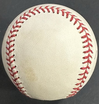 Jorge Posada Signed Official 2001 WS Baseball NY Yankees Auto 9/11 USA Flag PSA
