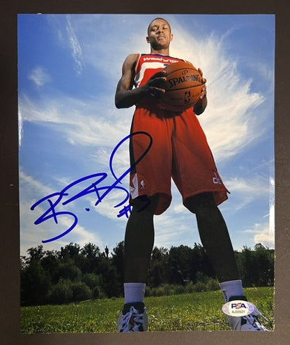 Bradley Beal Signed 8x10 Photo Rookie Auto Mint Wizards Suns Autograph PSA Coa