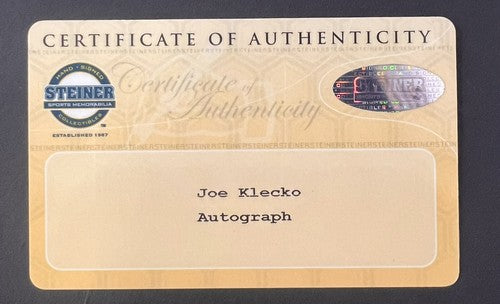 Joe Klecko Signed 8x10 Photo NY Jets To Mark Forever Gang Green Auto HOF Steiner