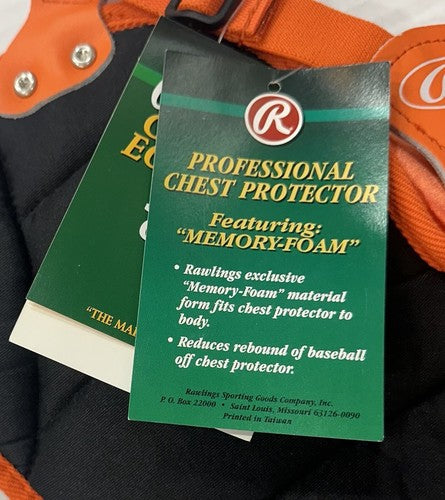 Paul Lo Duca Signed Game Issued Rawlings Chest Protector Mets Auto Steiner 4x AS
