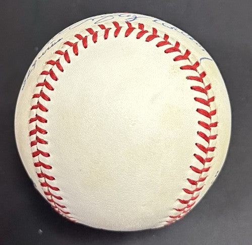Steve Carlton Signed Official NL Baseball Phillies Lefty 329 Wins Auto PSA HOF
