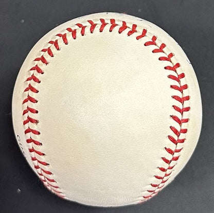 Steve Carlton Signed Official NL Baseball Phillies Lefty 329 Wins Auto PSA HOF