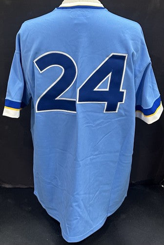 Ken Griffey Jr Signed M & NESS Auth Mariners 1993 TBC Jersey /240 Hof Auto UDA