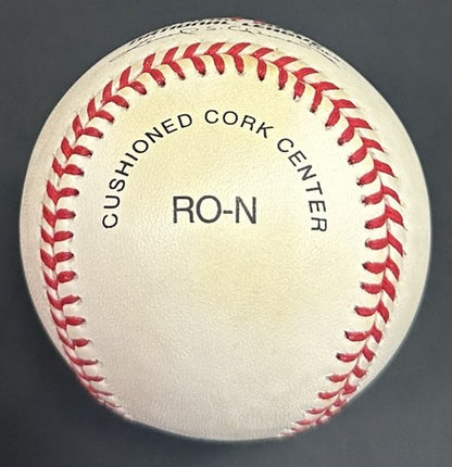 Gary Carter Signed Official NL Baseball NY Mets 86 WS Champs Bold Auto PSA HOF