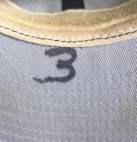 Alex Rodriguez Signed #3 Game used Mariners 1995 rookie Hat Auto W/Millcreek Coa