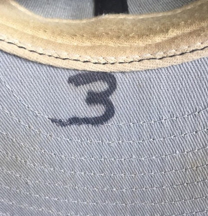 Alex Rodriguez Signed #3 Game used Mariners 1995 rookie Hat Auto W/Millcreek Coa
