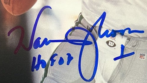 Warren Moon Signed 8x10 Photo Seattle Seahawks HOF 06 PSA 10 GEM MINT AUTO LOA