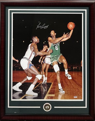 Bill Russell Signed 20x24 Framed Photo Boston Celtics Mint Auto PSA COA HOF