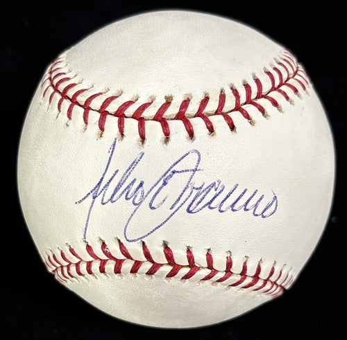 Julio Franco Official MLB Signed Auto Baseball Authentic Steiner Mets Indians