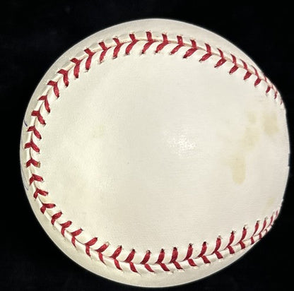 Julio Franco Official MLB Signed Auto Baseball Authentic Steiner Mets Indians
