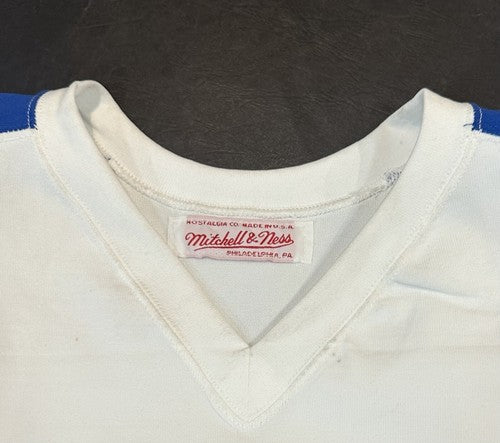 Hank Aaron Signed M+Ness Authentic Braves 715 HR 1974 Jersey HOF Auto PSA COA