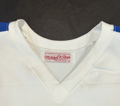 Hank Aaron Signed M+Ness Authentic Braves 715 HR 1974 Jersey HOF Auto PSA COA