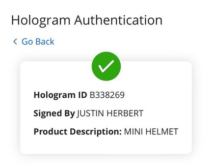 Justin Herbert Signed LA Chargers Flash Mini Helmet Autograph Fanatics BAS COA