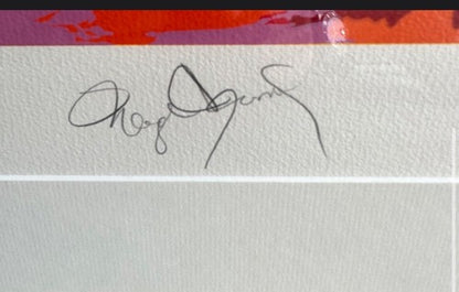Roger Clemens Signed Framed 27x36 Leroy Neiman Serigraph /325 Yankees Auto COA