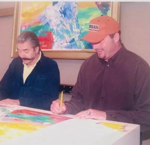 Roger Clemens Signed Framed 27x36 Leroy Neiman Serigraph /325 Yankees Auto COA