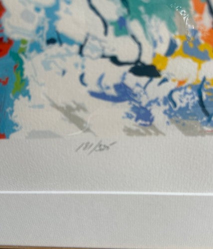 Roger Clemens Signed Framed 27x36 Leroy Neiman Serigraph /325 Yankees Auto COA