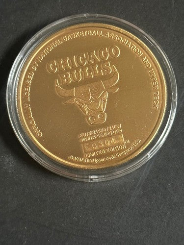 MICHAEL JORDAN BULLS HIGHLAND MINT ELITE 3 COIN PROOF SET /350 .999 SILVER 3 Oz