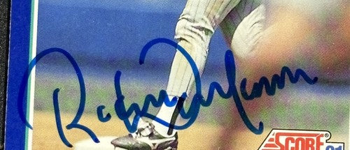 1991 Score #25 Roberto Alomar Signed SGC Authentic Coa Card HOF Bold Auto Padres