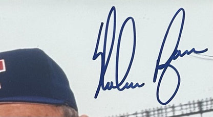 Cal Ripken Jr Nolan Ryan Signed 11x14 Framed Photo LE Auto Hof GOLDIN Cbm COA