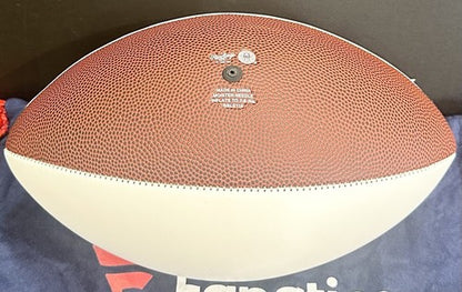 Joe Burrow Signed LSU Tigers White Football 19 Champs Auto Bengals Fanatics COA