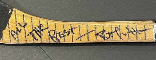 Brent Sutter # 21 Signed Vic Ultra 4050 Game Used Stick Ny Islanders Auto COA