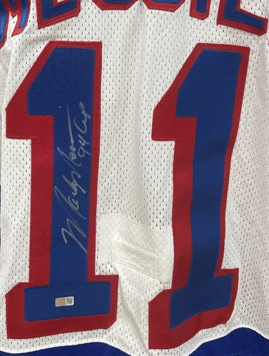 Mark Messier Signed Rangers CCM Authentic Rangers Jersey 1994 Cup Auto Steiner