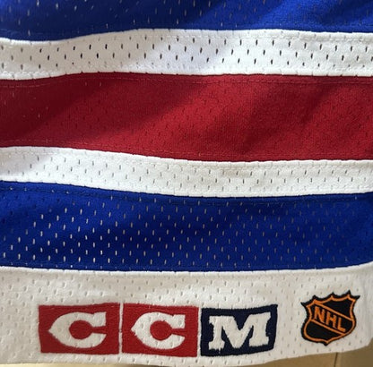 Mark Messier Signed Rangers CCM Authentic Rangers Jersey 1994 Cup Auto Steiner