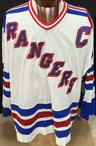 Mark Messier Signed Rangers CCM Authentic Rangers Jersey 1994 Cup Auto Steiner