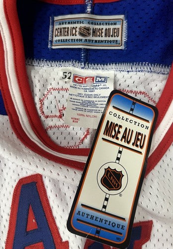 Mark Messier Signed Rangers CCM Authentic Rangers Jersey 1994 Cup Auto Steiner
