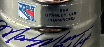 Mark Messier Signed 1994 Mini Stanley Cup Rangers 94 Cup Autograph Steiner HOF