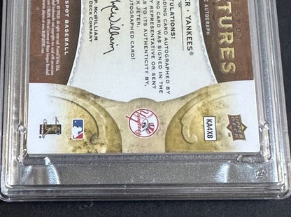 Derek Jeter 2009 UD Sweet Spot Signatures Psa 10 Auto MT Jersey # 2/150 Yankees
