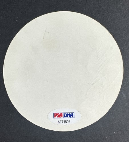 Danny Frisella 1969 Mets Signed Mr Met Baseball Sticker Auto Tommy Holmes Psa
