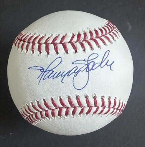 Harrison Bader Phillies Signed Official Mlb Baseball Mint Auto Mlb Holo Coa