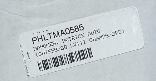 Patrick Mahomes KC Chiefs Signed Super Bowl Speed Flex Helmet MVP Auto Fanatics