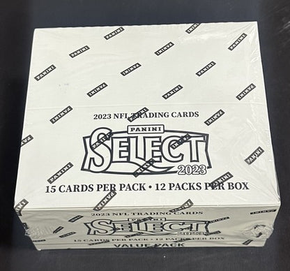 2023 Select Football Value Pack Factory Sealed Box 12 Packs 15 Cards Per Pack
