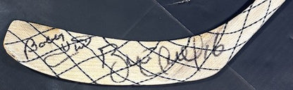 Bobby Brett Hull Signed Game Used Easton Christian HX 4800 Auto Stars COA HOF